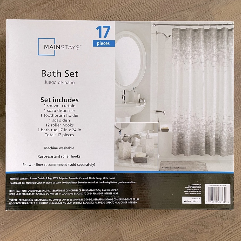 Cute modern bathroom set
